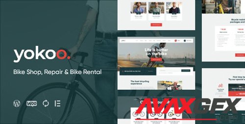 ThemeForest - Yokoo v1.0 - Bike Shop & Rental WordPress Theme - 26465133 - NULLED