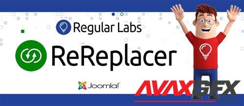 ReReplacer Pro v8.8.4 - Advanced Search And Replace For Joomla