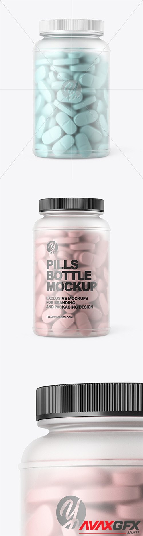 Download Frosted Pills Bottle Mockup 60524 Avaxgfx All Downloads That You Need In One Place Graphic From Nitroflare Rapidgator PSD Mockup Templates