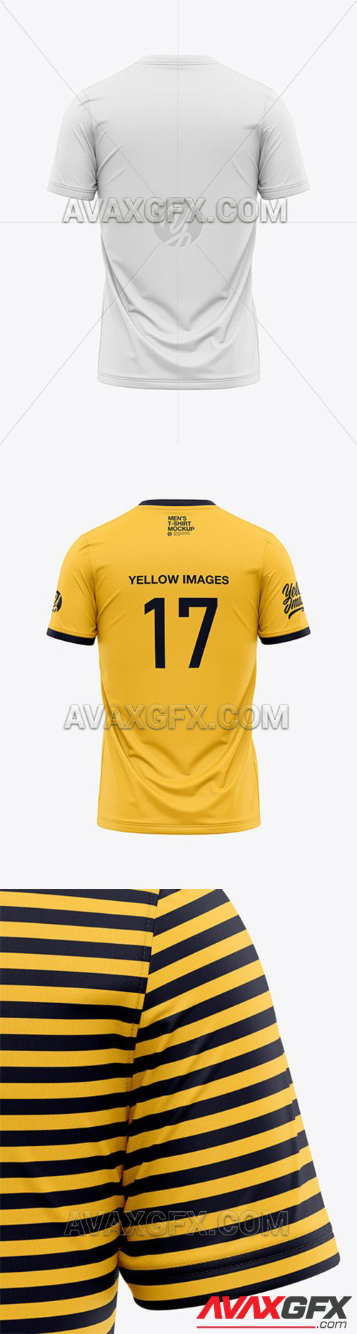 Download Get Mens Lace Neck Hockey Jersey Mockup Back View ...
