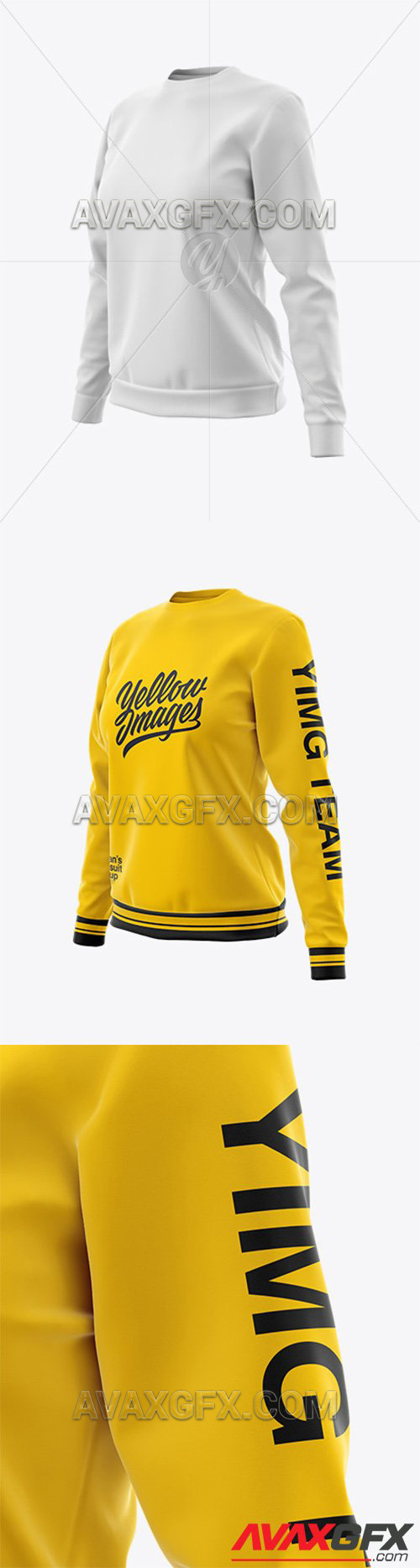 Download Woman's Tracksuit Mockup - Half Side 57274 » AVAXGFX - All ...
