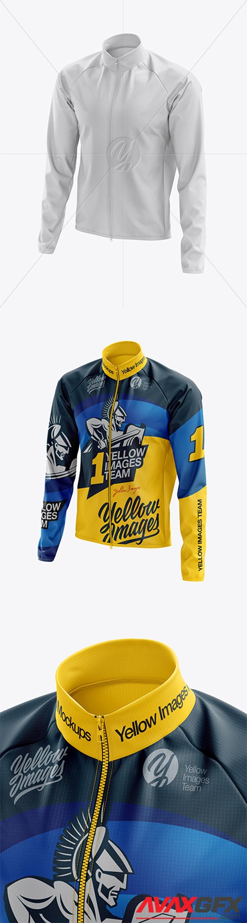 Download Men's Cycling Wind Jacket mockup (Half Side View) 39260 » AVAXGFX - All Downloads that You Need ...