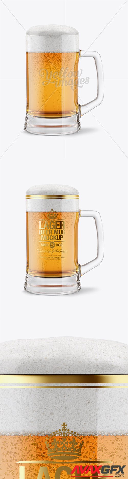 Download Tankard Glass Mug With Lager Beer Mockup 14664 Avaxgfx All Downloads That You Need In One Place Graphic From Nitroflare Rapidgator Yellowimages Mockups
