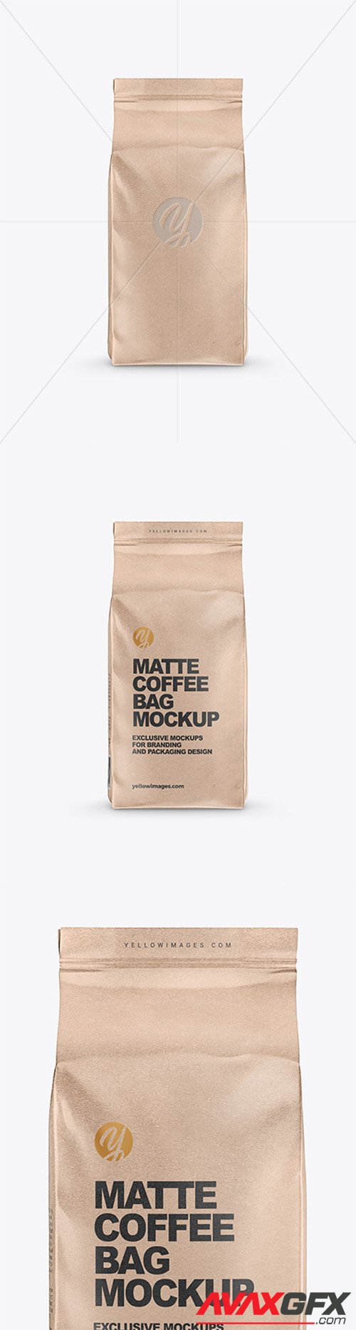 Download Kraft Coffee Bag Mockup 61225 » AVAXGFX - All Downloads ...