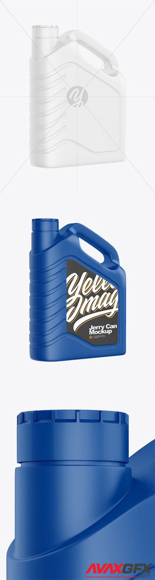 Plastic Jerry Can Mockup 64048
