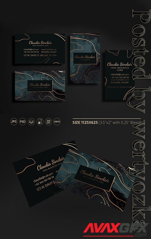 Luxury business card templates