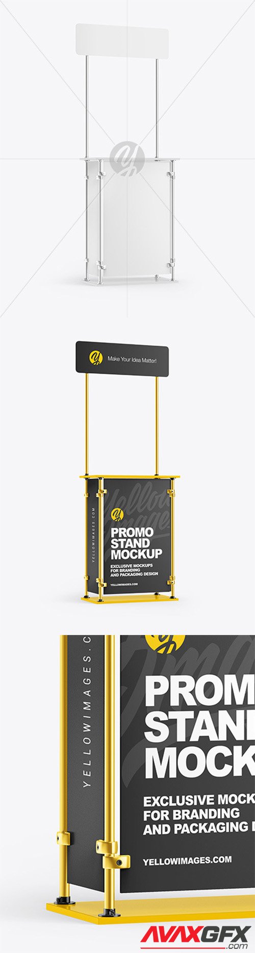 Download Metallic Promo Stand Mockup 63616 Avaxgfx All Downloads That You Need In One Place Graphic From Nitroflare Rapidgator