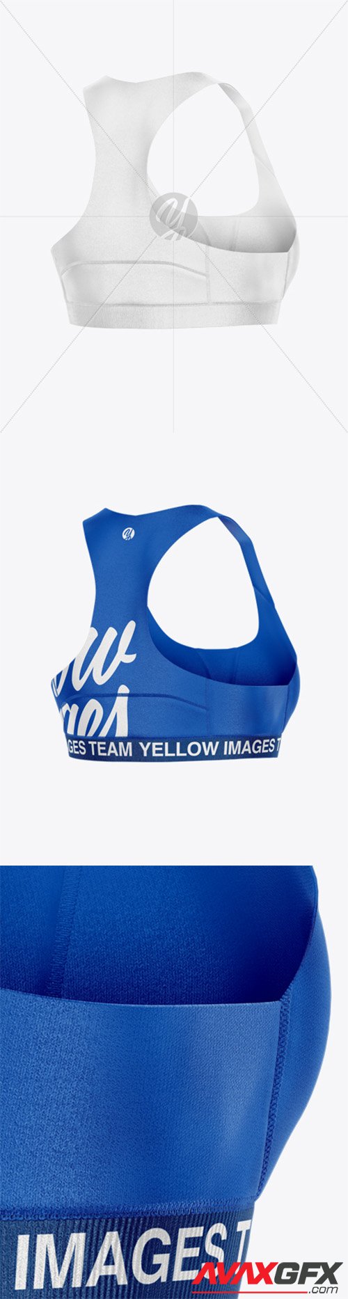 Download Sports Bra Mockup - Half Side View 43704 » AVAXGFX - All Downloads that You Need in One Place ...