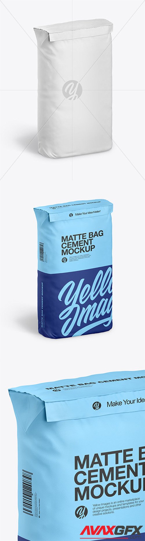 Download Matte Paper Cement Bag Mockup 57253 » AVAXGFX - All ...