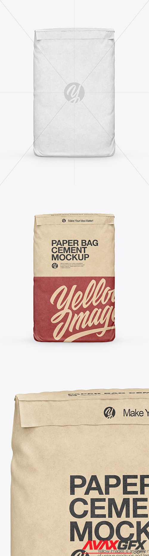 Download Kraft Cement Bag Mockup 51933 » AVAXGFX - All Downloads that You Need in One Place! Graphic from ...