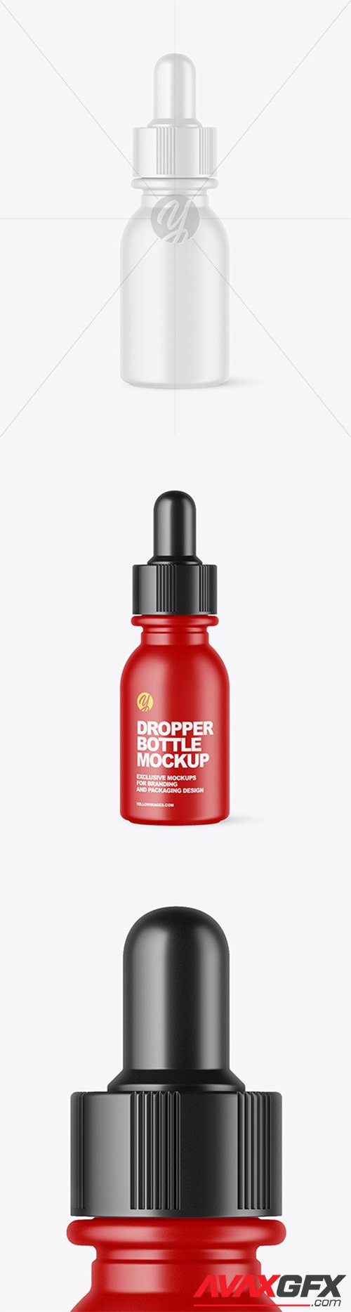 Download Matte Dropper Bottle Mockup 65345 » AVAXGFX - All Downloads that You Need in One Place! Graphic ...