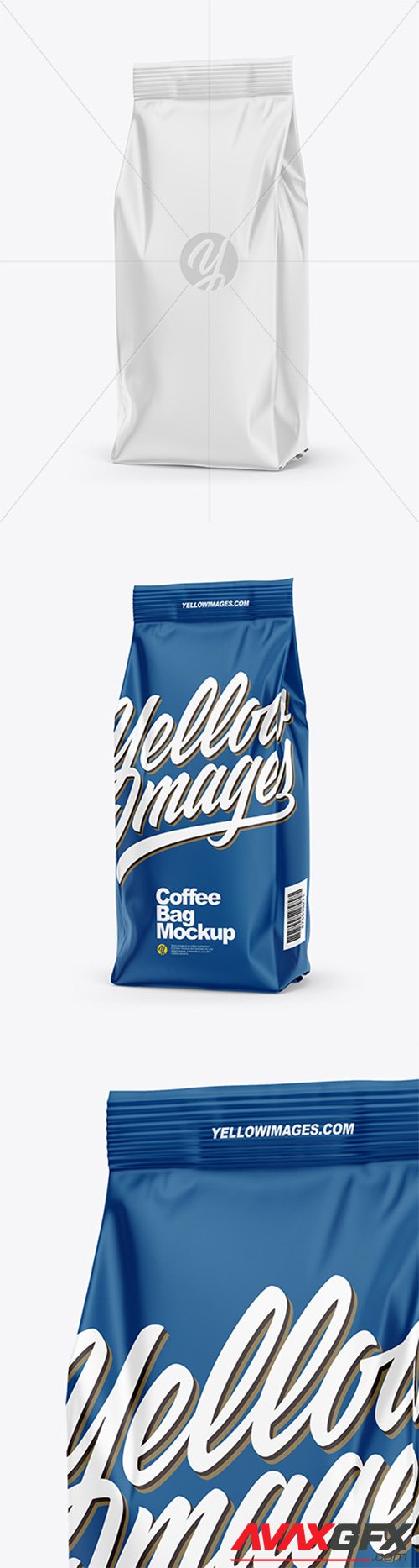 Download Matte Coffee Bag Mockup - Half Side View 66545 » AVAXGFX ...