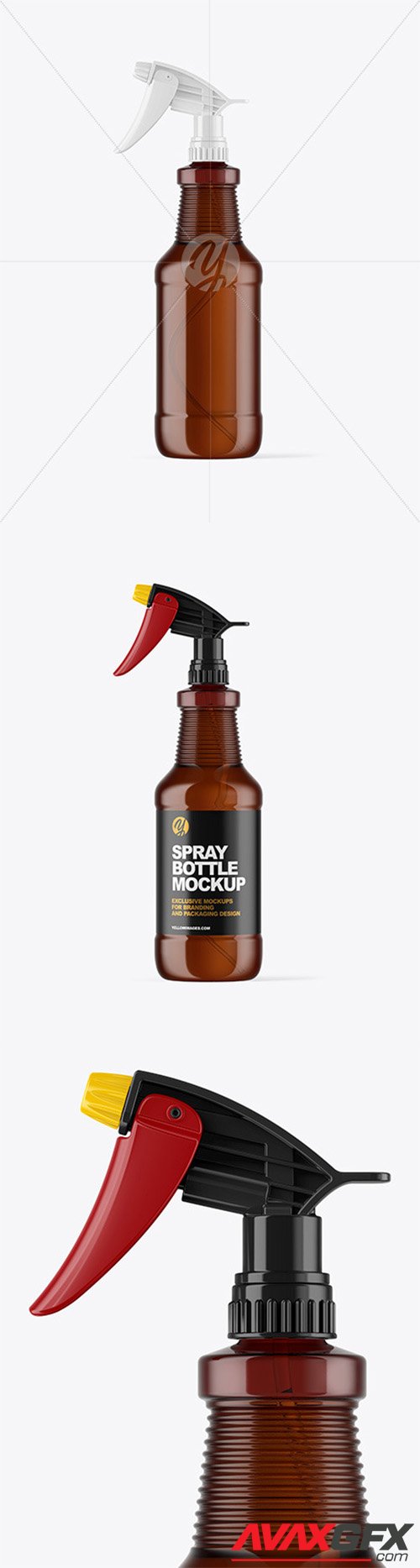 Amber Spray Bottle Mockup 66581 » AVAXGFX - All Downloads that You Need