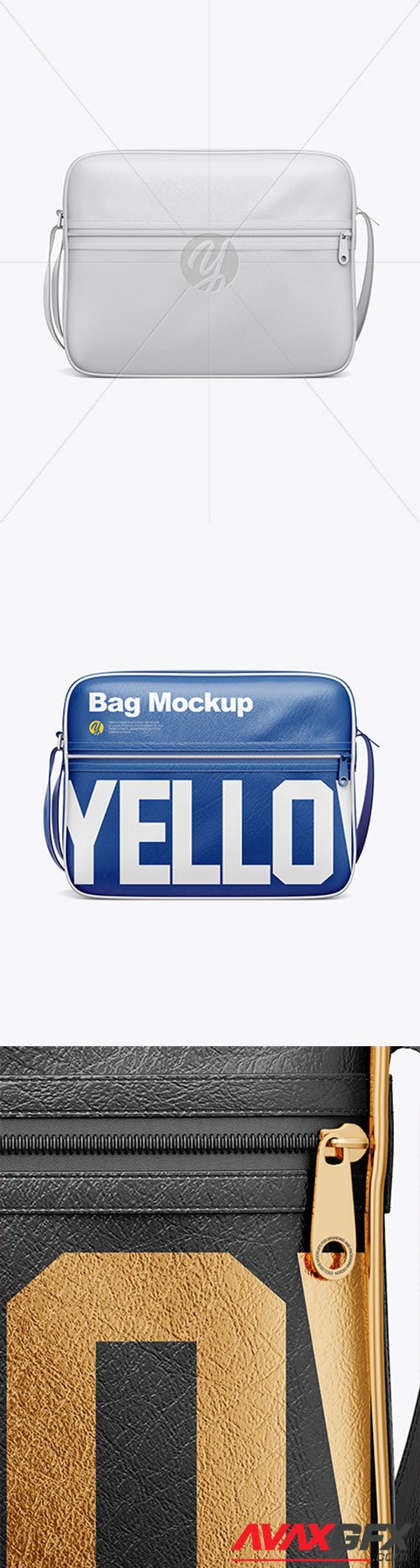 Download Shoulder Bag Mockup - Front View 24939 » AVAXGFX - All ...