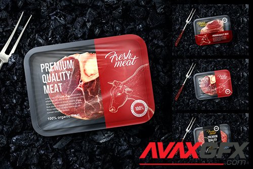 Download Meat Package Mockup » AVAXGFX - All Downloads that You ...