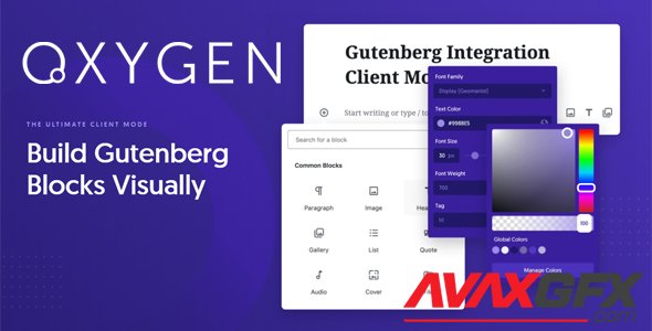 Oxygen Gutenberg Integration v1.4 - Build Gutenberg Blocks Visually - NULLED