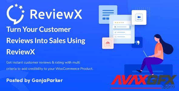 ReviewX Pro v1.1.3 - Advanced Multi-Criteria Rating Reviews for WordPress & WooCommerce - NULLED