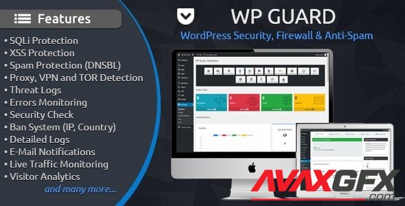 CodeCanyon - WP Guard v1.5 - Security, Firewall & Anti-Spam plugin for WordPress - 23753284