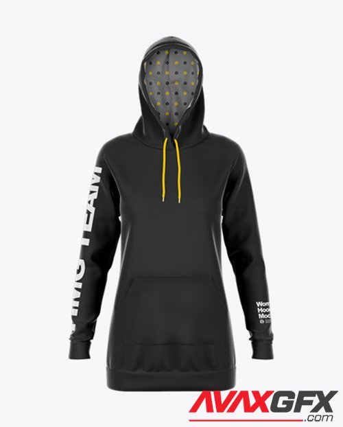 Download Hoodie Dress Mockup - Front View 48110 » AVAXGFX - All ...