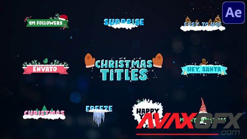 Christmas Titles | After Effects 29706941