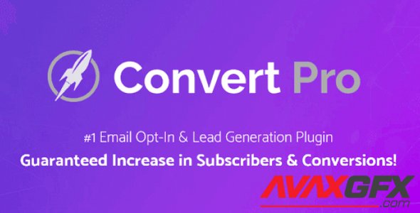 Convert Pro v1.5.4 / Convert Pro Add-On v1.4.4 - Email Opt-In & Lead Generation WordPress Plugin - NULLED