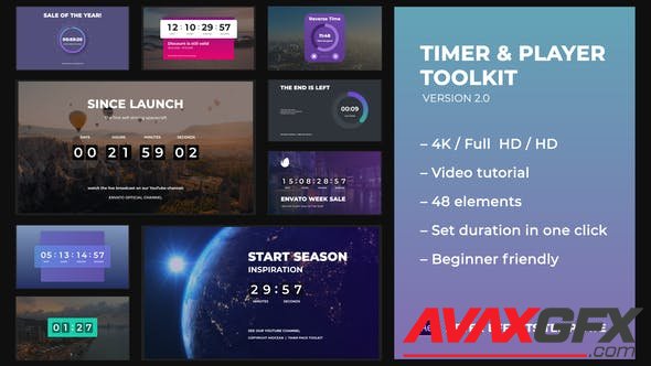 VideoHive - Timer & Player Toolkit - 29348295