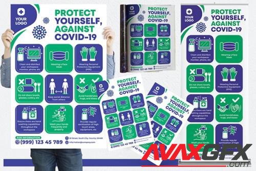 Covid-19 #13 Print Templates Pack