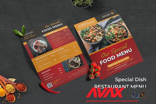 Special Dish Food Menu » AVAXGFX - All Downloads that You Need in One ...