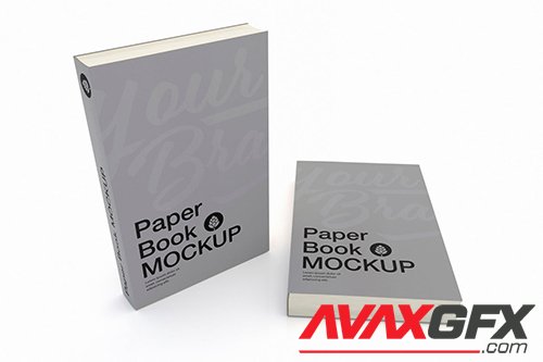Hardcover Book Cover Mockup