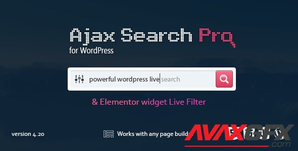 CodeCanyon - Ajax Search Pro v4.20.7 - Live WordPress Search & Filter Plugin - 3357410