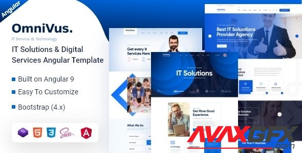 ThemeForest - Omnivus v1.0 - IT Solutions & Digital Services Angular Template (Update: 21 March 21) - 27458157