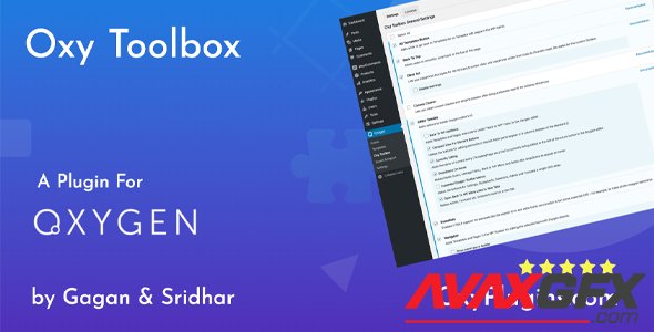 OxyPlugins - Oxy Toolbox v1.4.9 - Adds Several Useful And Time-Saving Features For The Oxygen Builder - NULLED