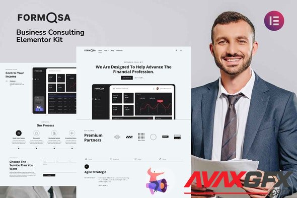 ThemeForest - Formosa v1.0.0 - Business Consulting Elementor Template Kit - 32202641