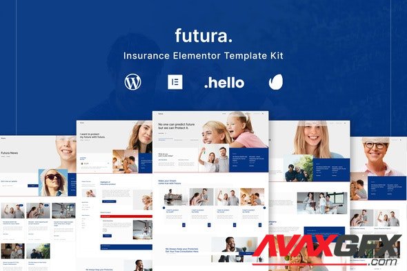 ThemeForest - Futura v1.0.0 - Insurance Elementor Template Kit - 32531922