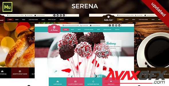 ThemeForest - Serena v1.0 - Muse Template (Update: 14 April 15) - 10748487
