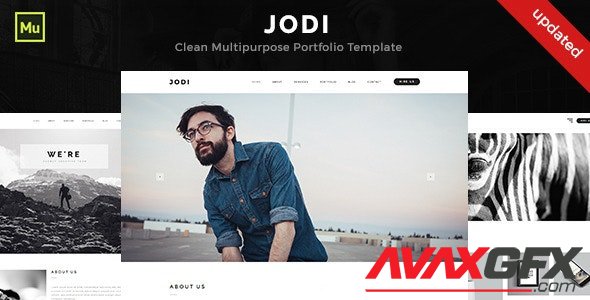 ThemeForest - Jodi v1.0 - Clean Multipurpose Portfolio Template (Update: 30 September 15) - 12911092
