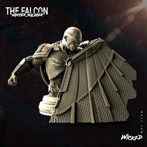 Falcon Bust – 3D Printable STL