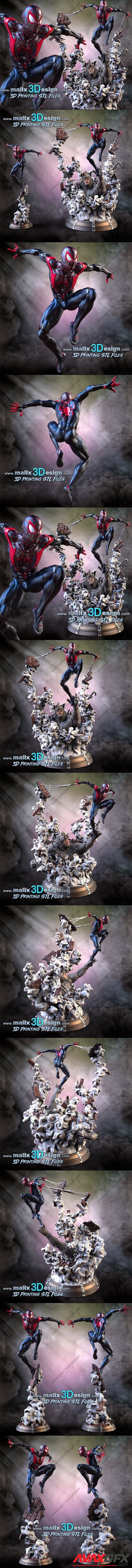 Miles Morales (Spider-Man) – 3D Printable STL