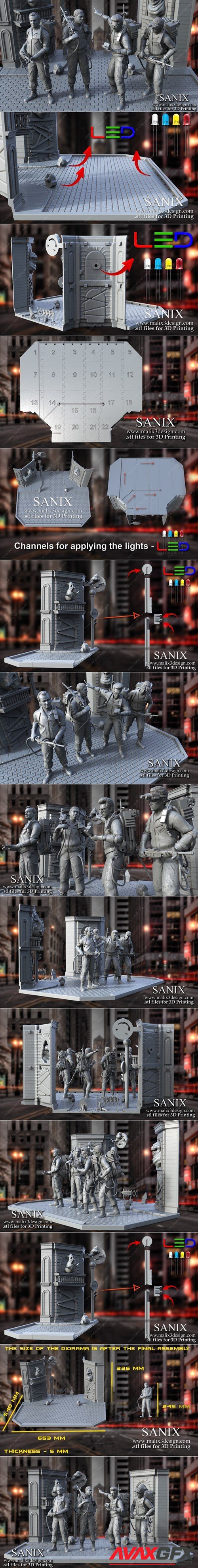 Ghostbusters 4 Heroes – 3D Print