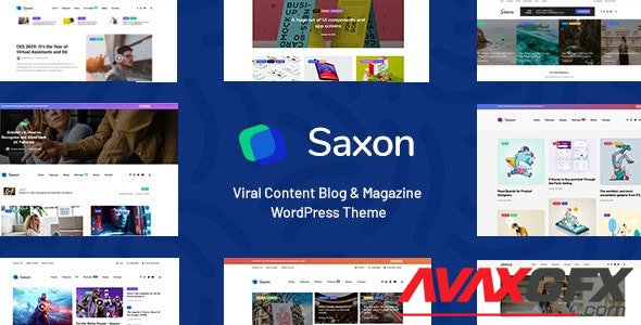 ThemeForest - Saxon v1.8 - Viral Content Blog & Magazine Marketing WordPress Theme - 22955117