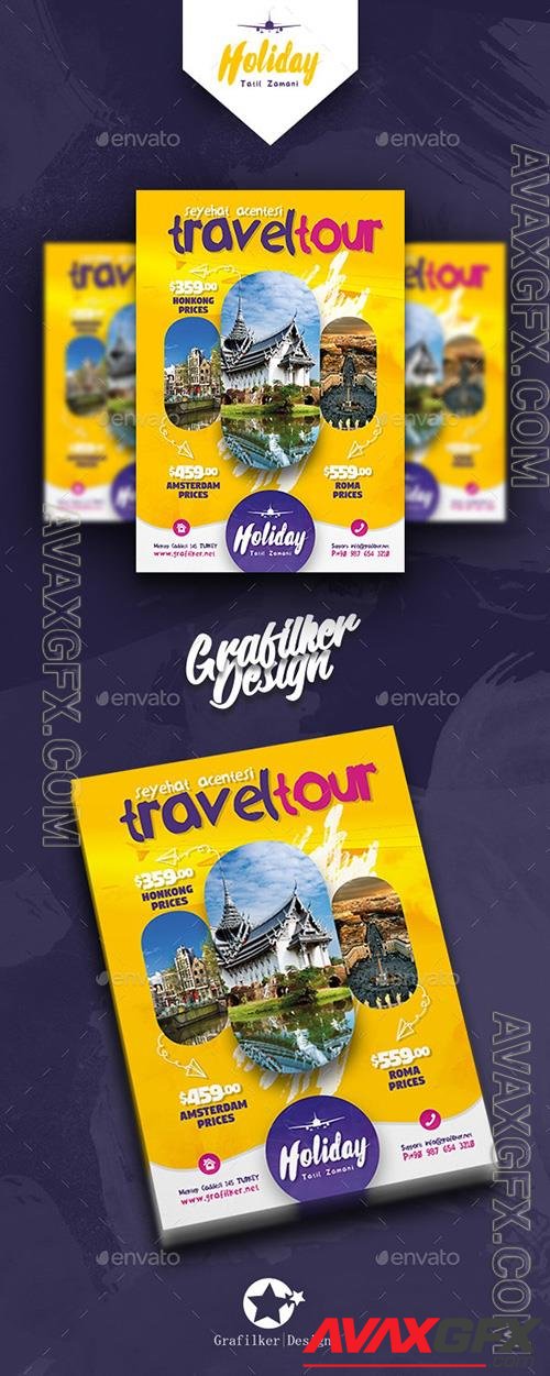 Travel Tours Flyer Templates 21555360