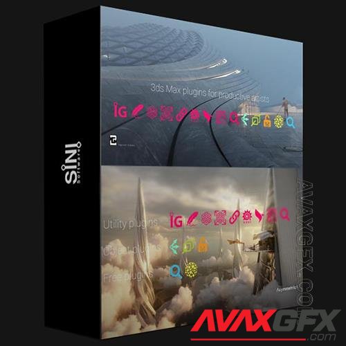 SINI SOFTWARE PLUGINS V1.23 FOR 3DS MAX 2020 – 2022 WIN X64