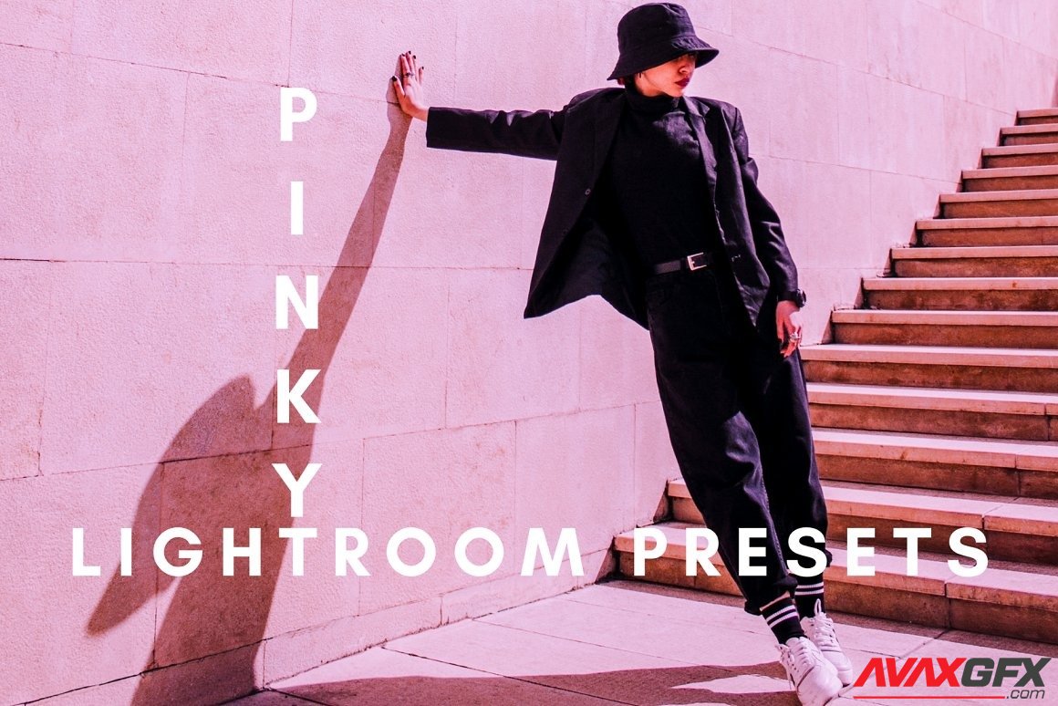 CreativeMarket -Pink Lightroom Presets For Lightroom 6166126
