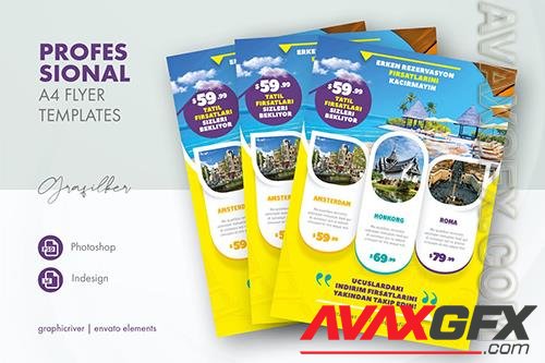 Travel Tours Flyer Templates Z2ANH6R