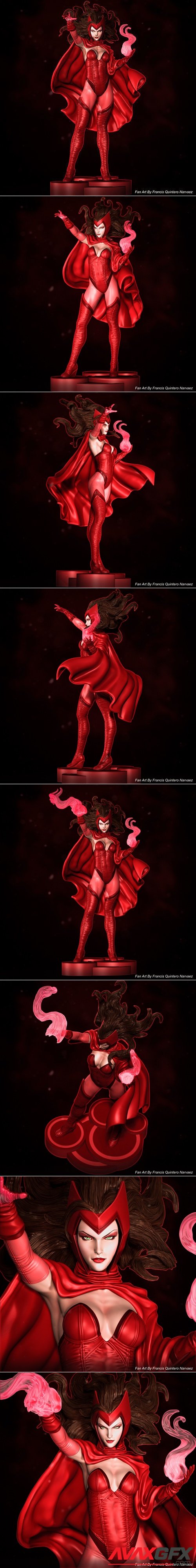 Scarlet Witch – 3D Printable STL
