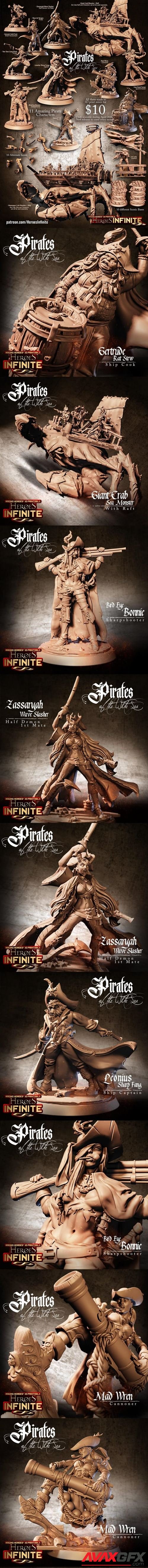 Heroes Infinite – Pirates of The White Sea – 3D Print