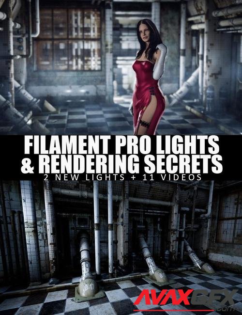 Filament PRO Lights And Rendering Secrets - 2 New Lights + Video Tutorial