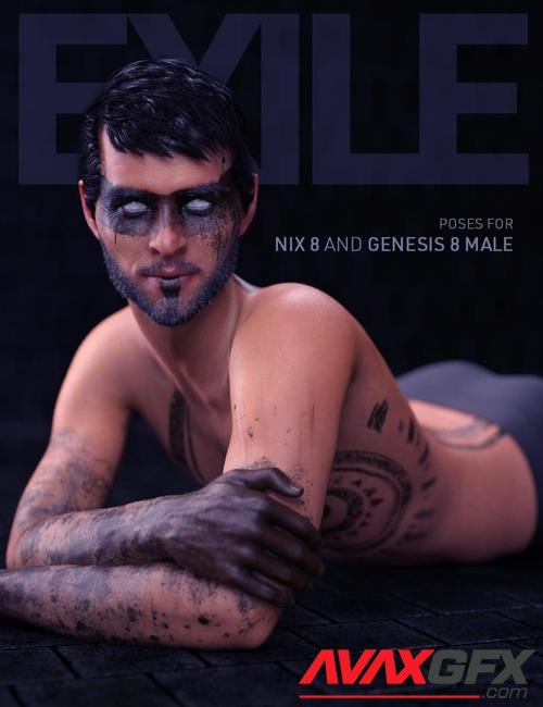 Exile Poses for Nix 8 and Genesis 8 Male