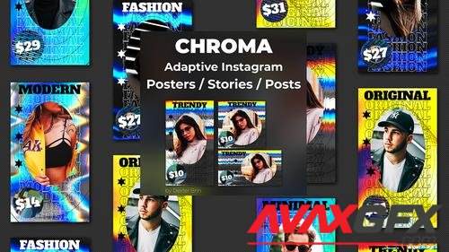 MotionArray – Chroma Instagram Posters/stories/posts 1002492