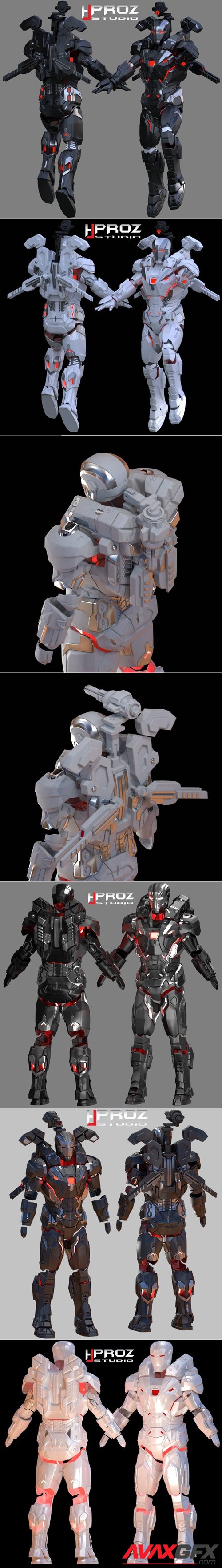 War Machine MK4 – 3D Printable STL
